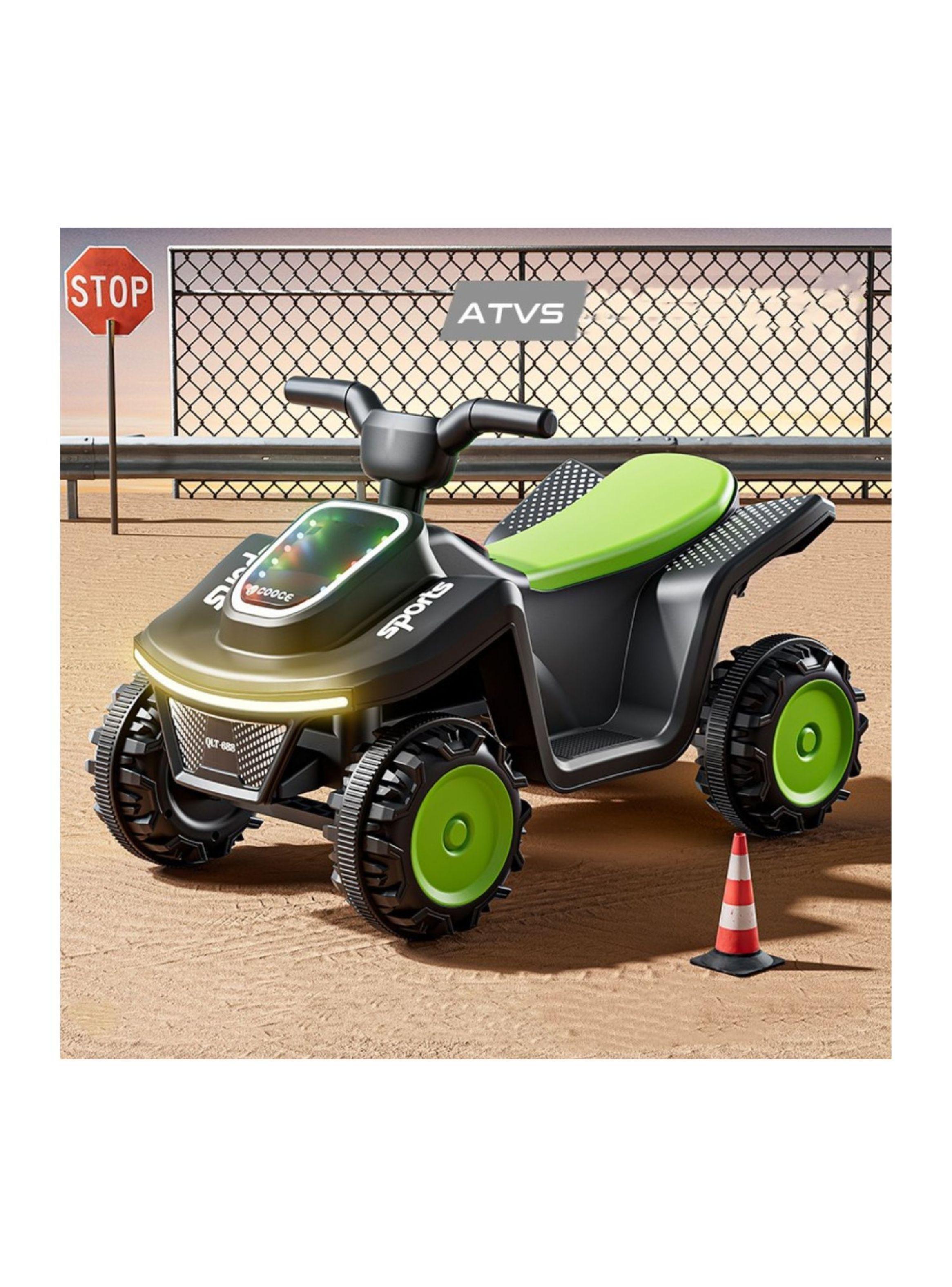 Cuatrimoto Eléctrica Infantil Recargable Luces Sonido Sport-2