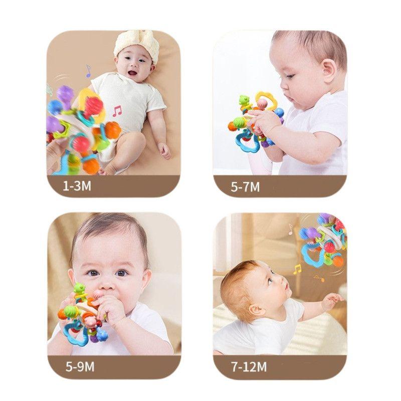 Juguete para Encías y Dientes Bebé Entretenimiento Multifuncional-4