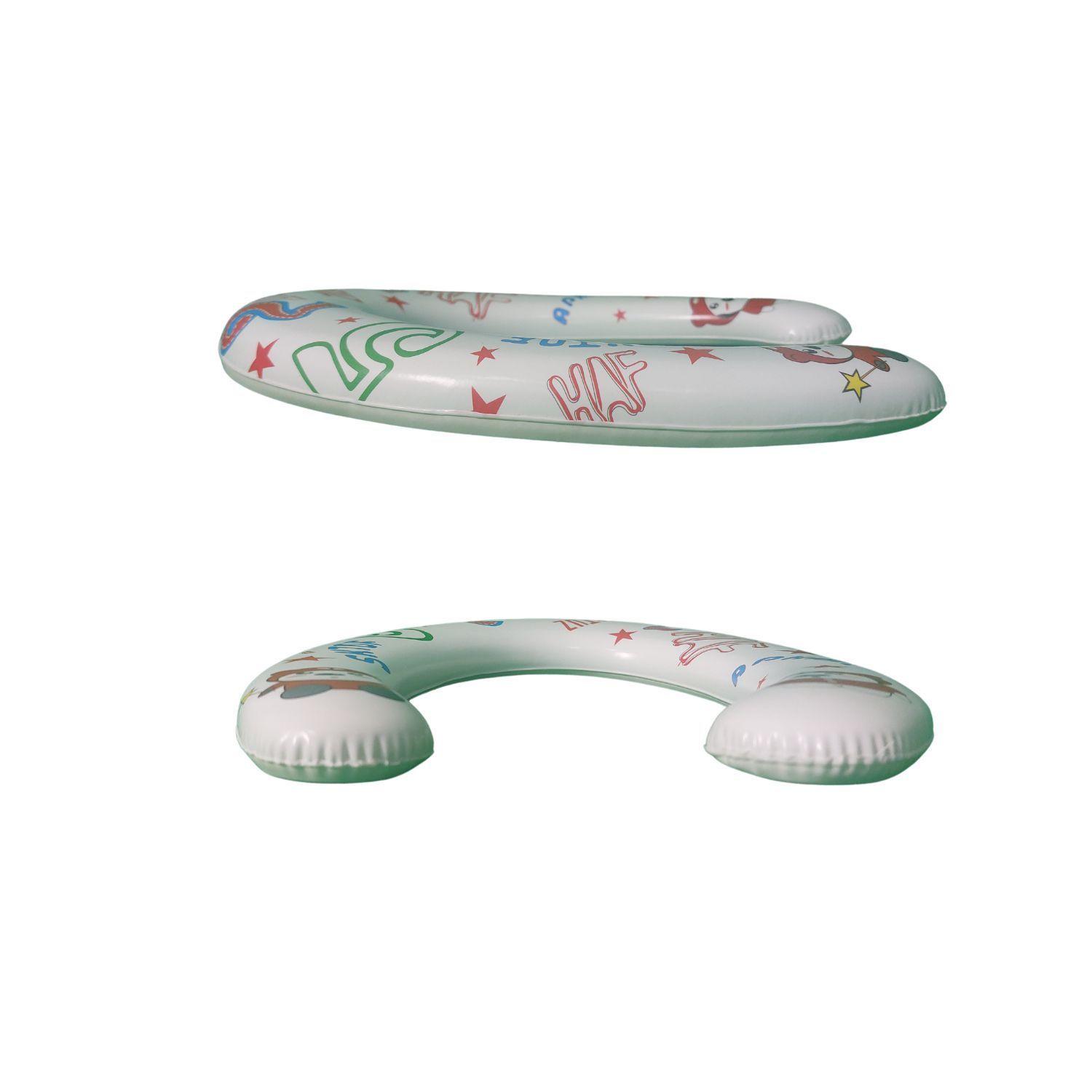 Adaptador para WC Suave y Acolchonado con Asas Bebé Celeste-5
