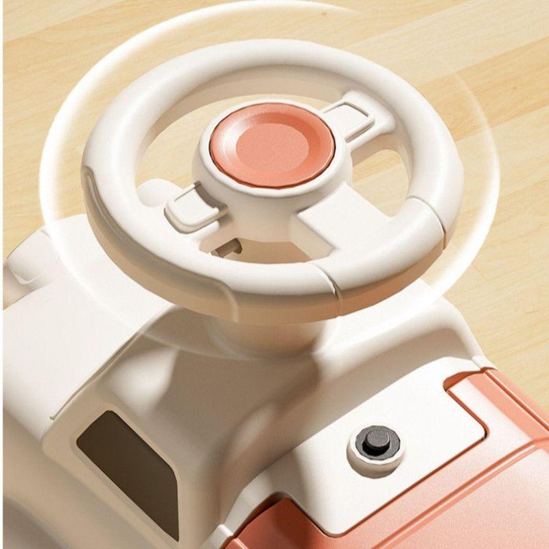 Andador Correpasillos COCHE Infantil Con Música Rosa-2