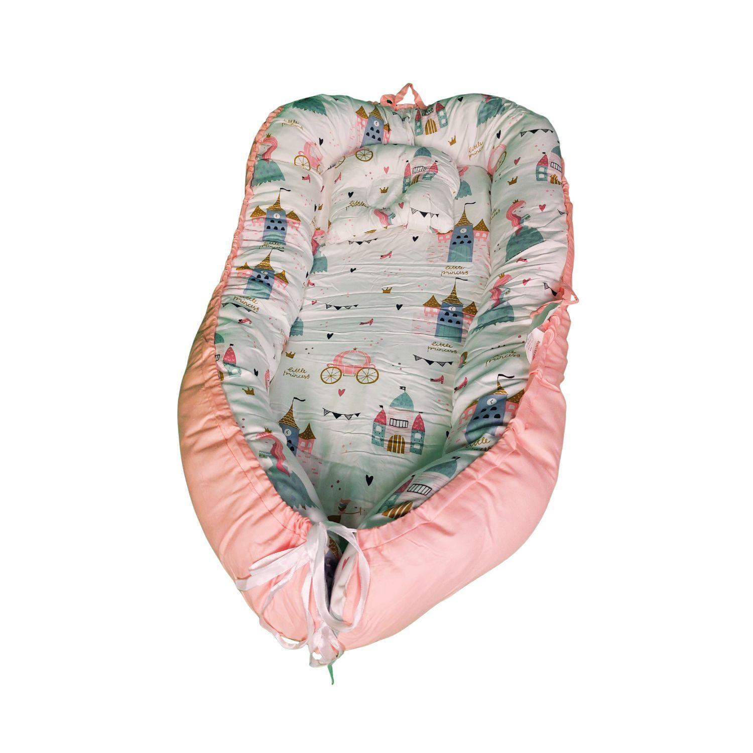 Nido Colecho Cama Bebé con Almohada D9-2