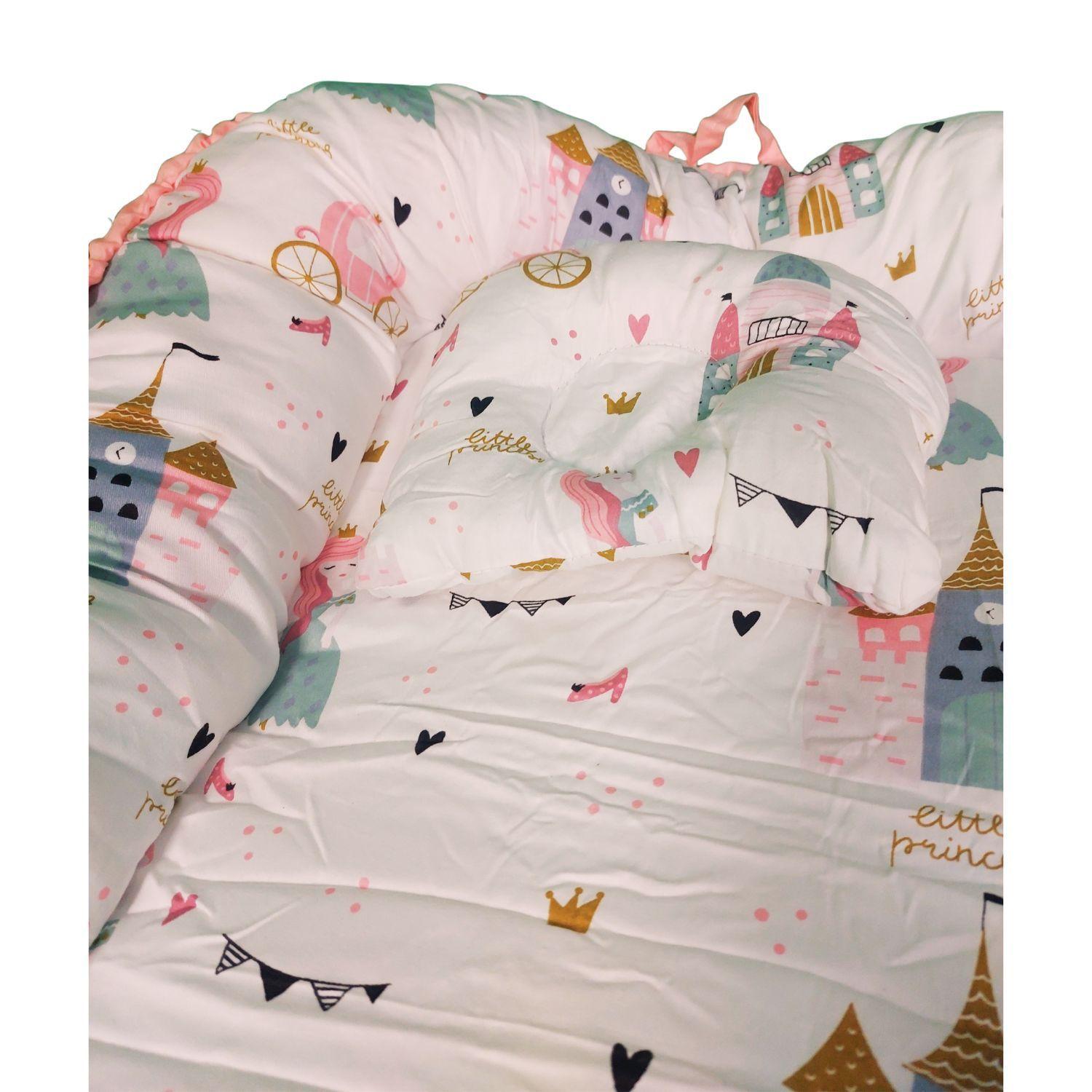 Nido Colecho Cama Bebé con Almohada D9-3