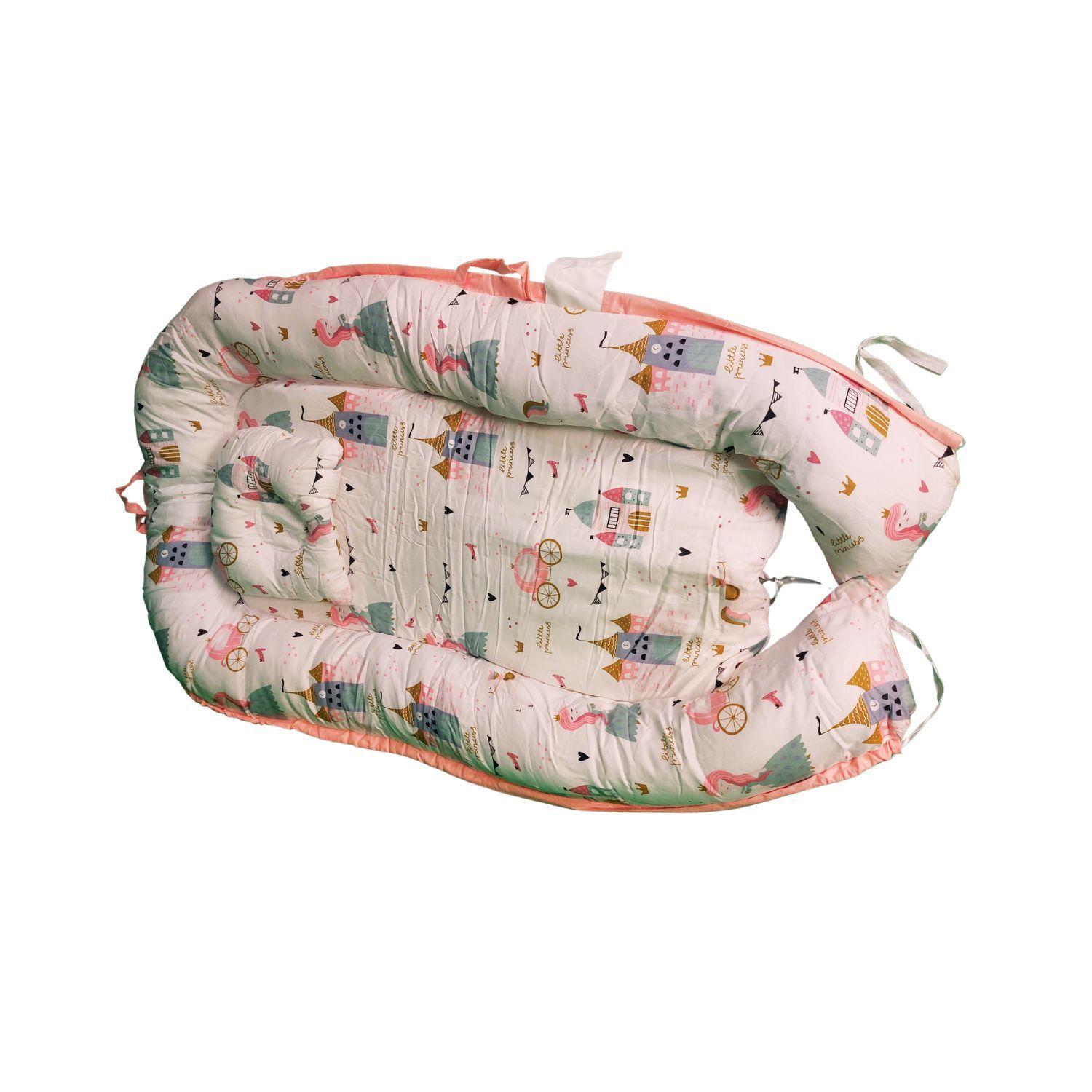 Nido Colecho Cama Bebé con Almohada D9-5