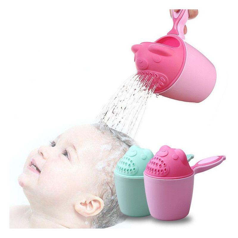 Juego de Regadera para el Baño Bebé y Niños Oso Verde-2