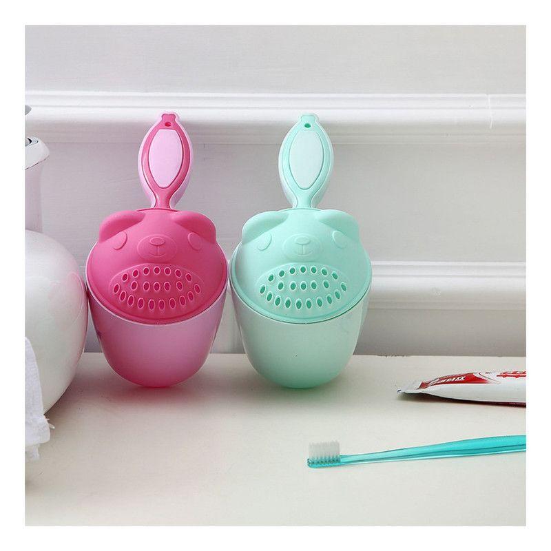 Juego de Regadera para el Baño Bebé y Niños Oso Verde-4