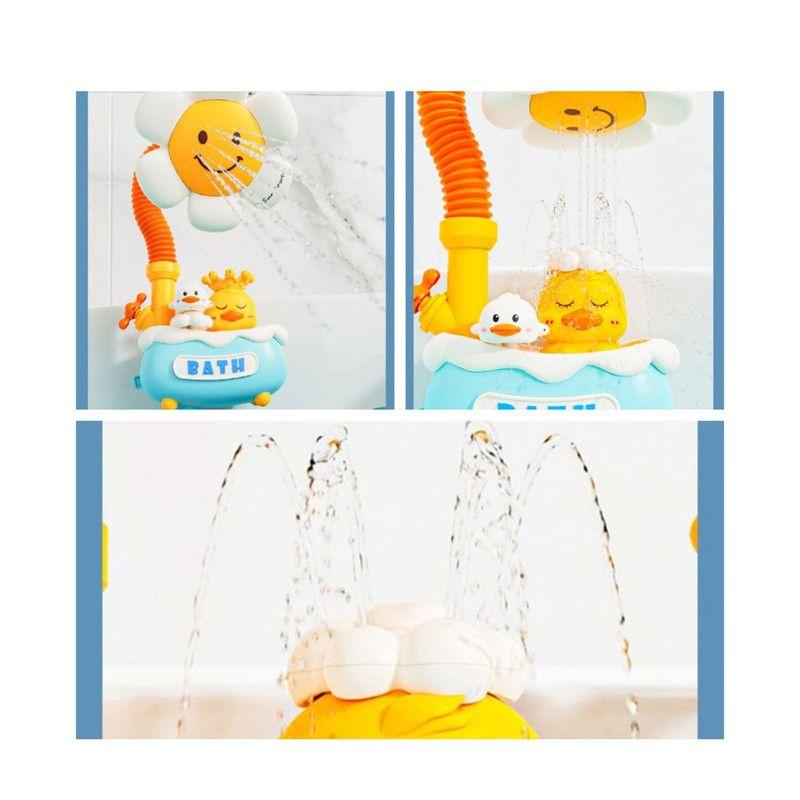Juguete Lanza Agua para Baño Bebé Girasol-2