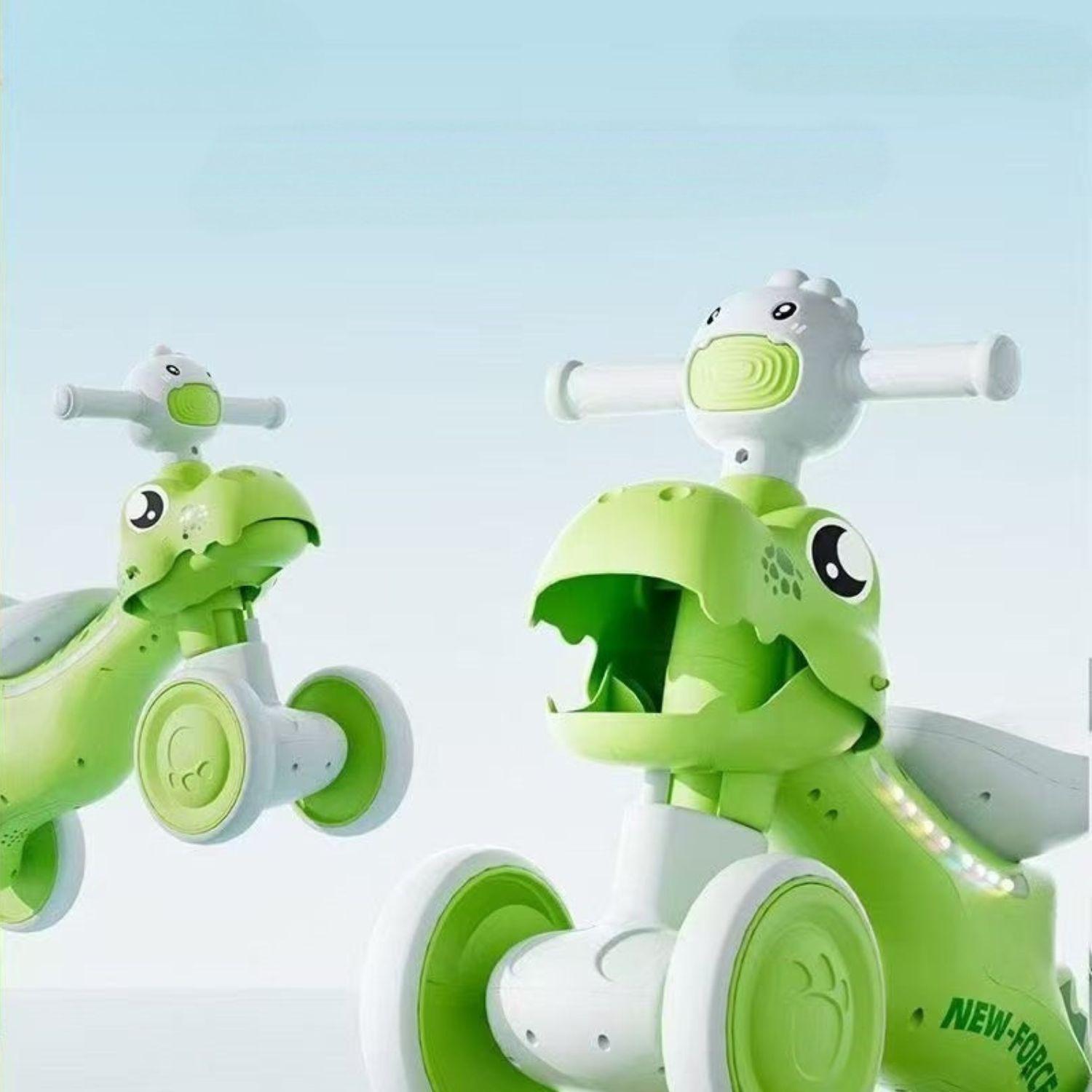 Andador Correpasillos con Música Y Luces  Dino Max Verde-4