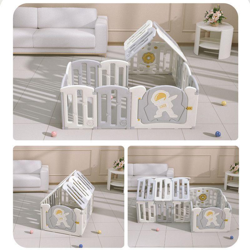 Corral 16 piezas más alfombra modelo SpaceMan-3