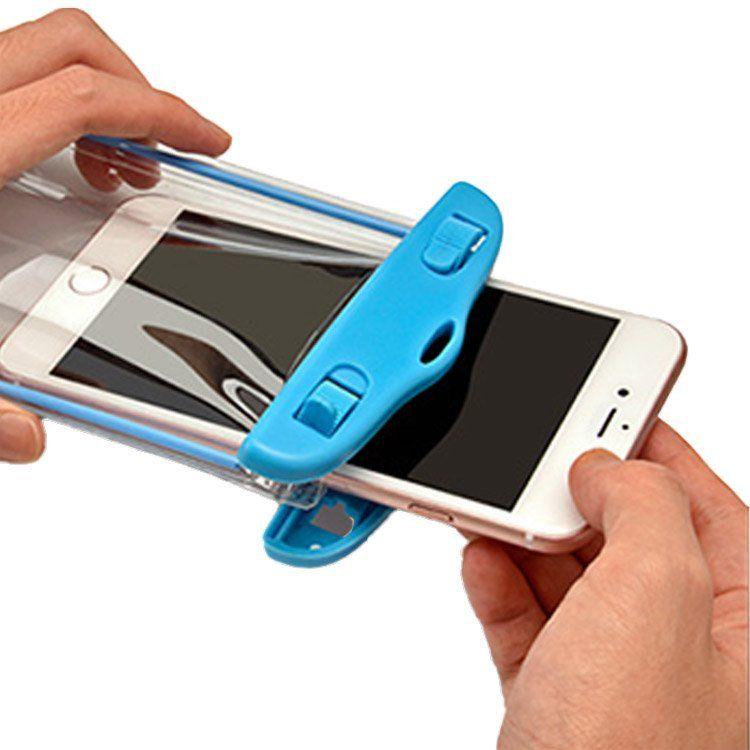 Funda Universal Impermeable y Touch para Smartphones IPX68 Rosado-3