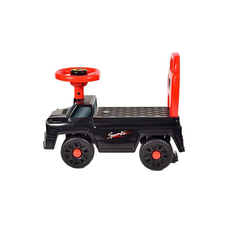 Auto Correpasillos y Andador Infantil con Sonido Negro-2