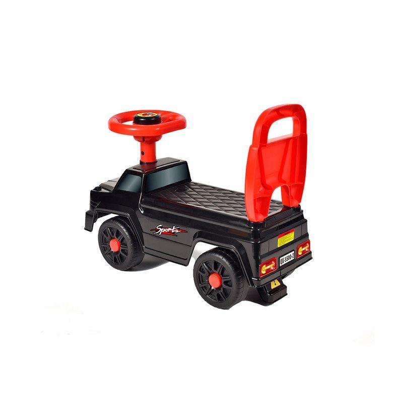 Auto Correpasillos y Andador Infantil con Sonido Negro-3