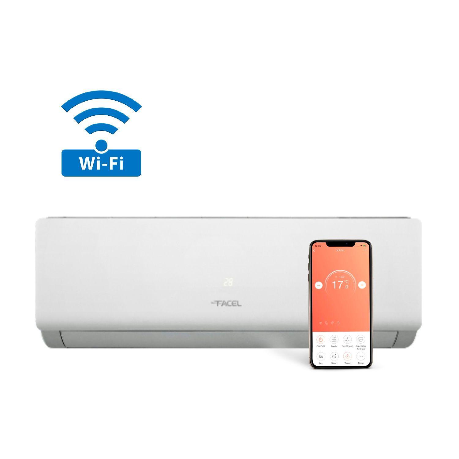 AIRE ACONDICIONADO FACEL INVERTER 24000 BTU, CON WIFI | BLANCO-1