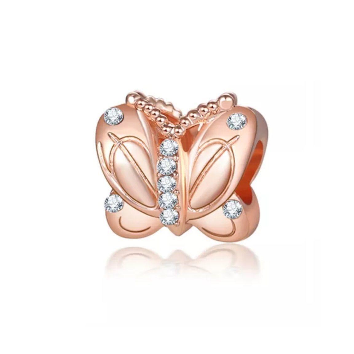 Charm  Dije  Golden  Butterfly-0