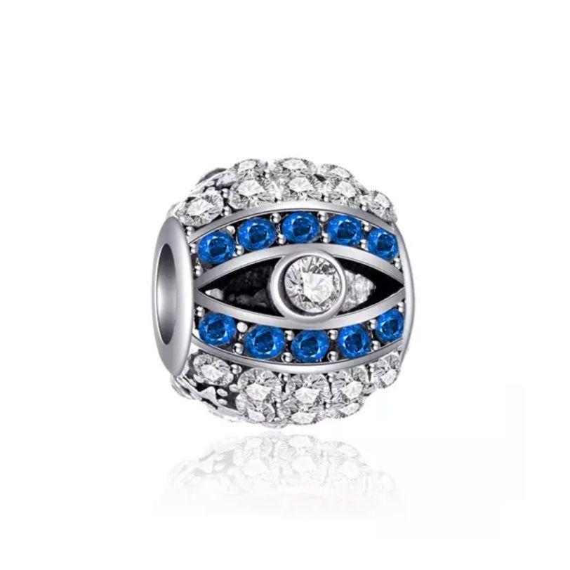 Charm dije ojo turco y circones azul-0