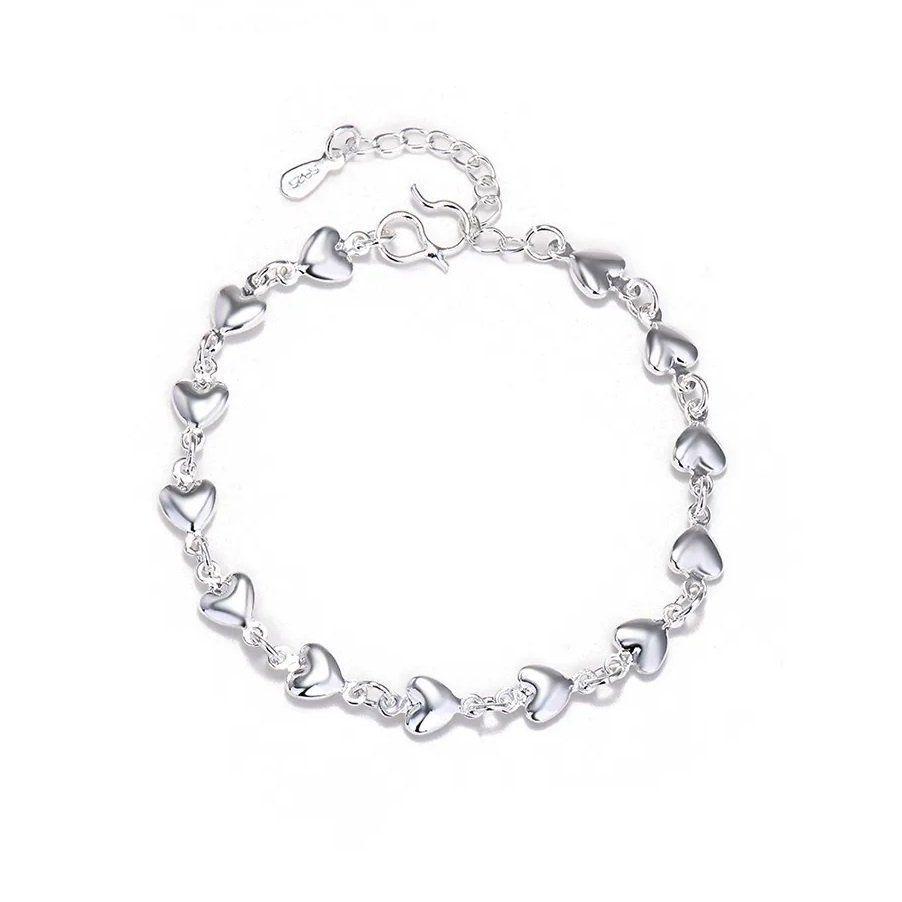Pulsera silver Heart #5-0