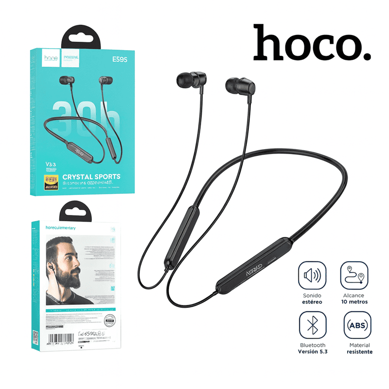 Audífonos Inalámbricos Bluetooth Hoco Es65 Deporte-2