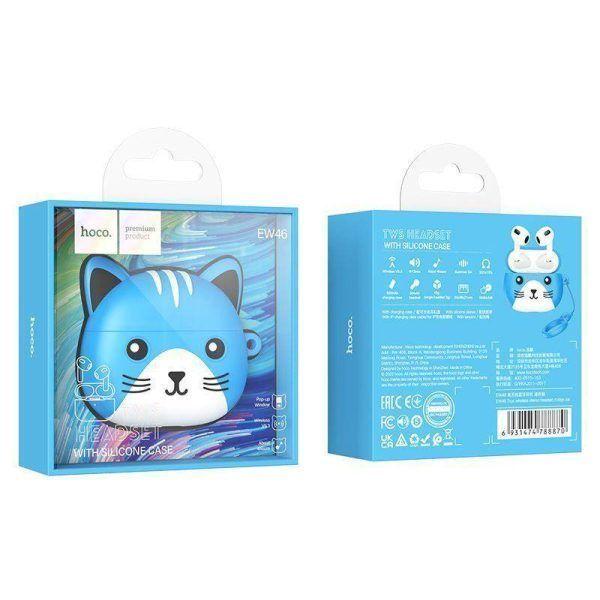 Audifonos Inalámbricos HOCO EW46 Funda de Gato-4