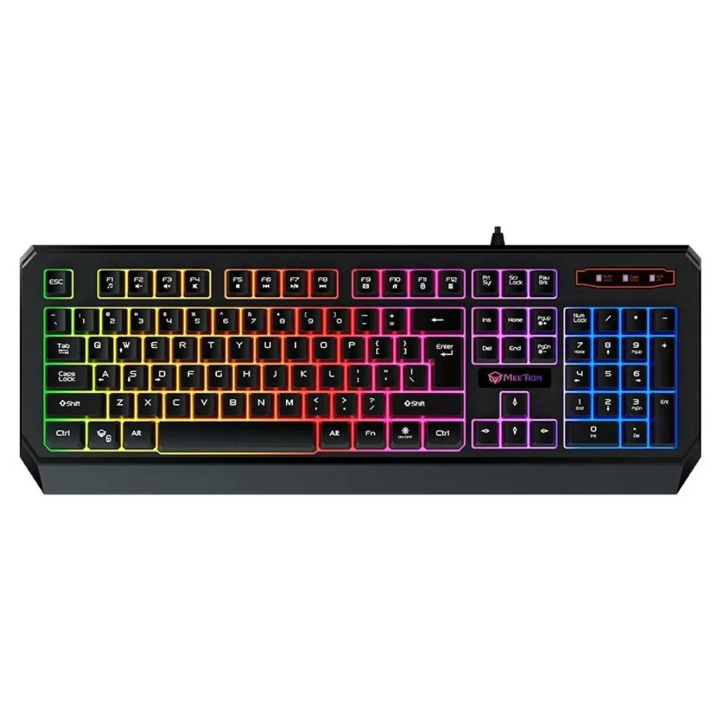 TECLADO GAMER MEETION K9320 NEGRO-0
