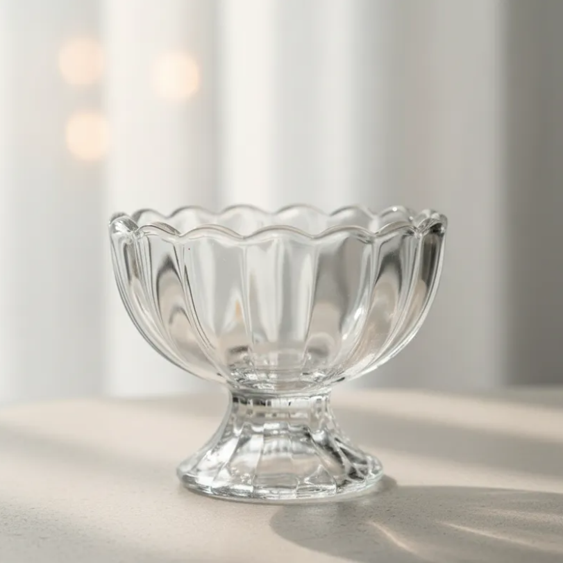 Set 6 Copa De Vidrio Para Postre O Helado 100ml-0