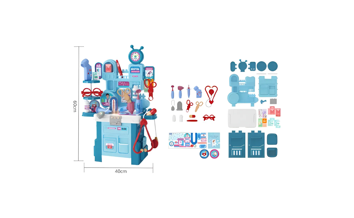 Kit Juguete Medico Con Luz Y Sonido-2