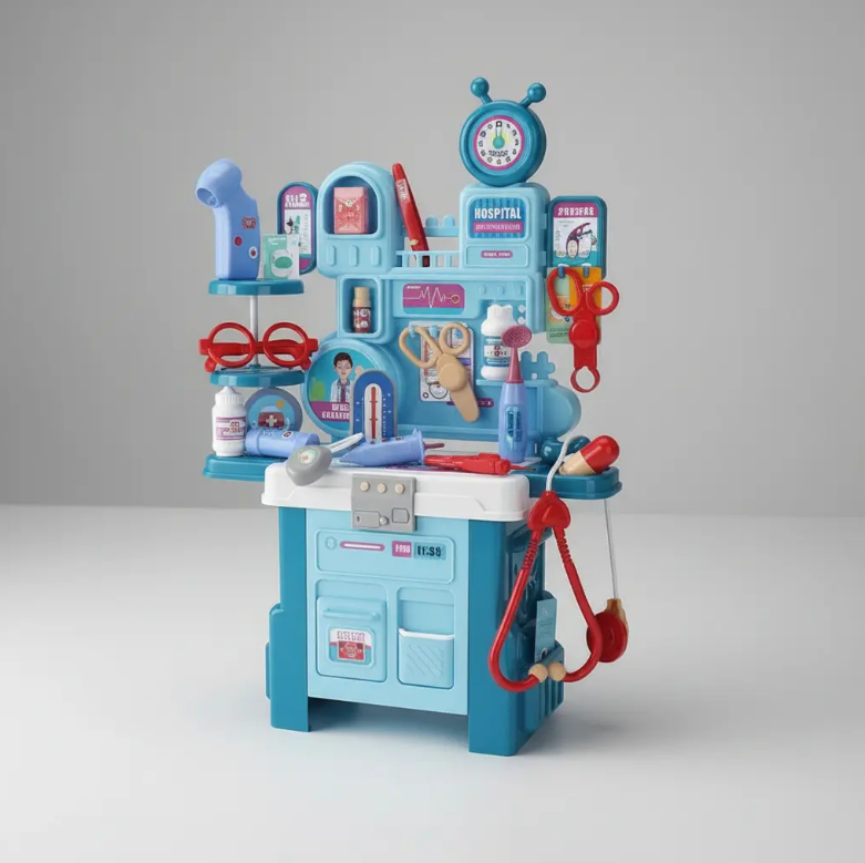 Kit Juguete Medico Con Luz Y Sonido-3