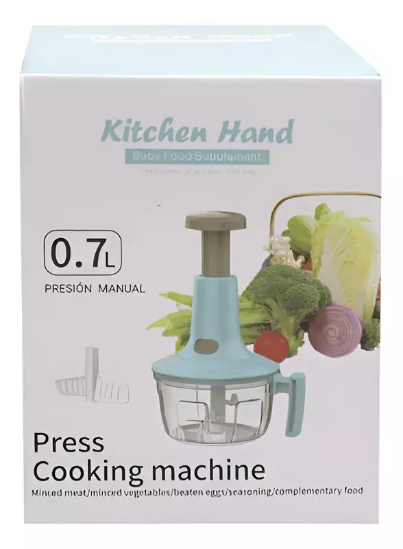 Picador De Verduras Manual 700ml 20x13cm-2