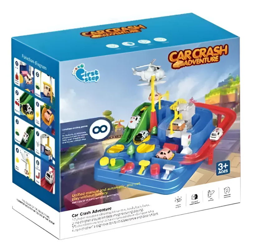 Pista De Autos Car Crash Adventure Didactica-2