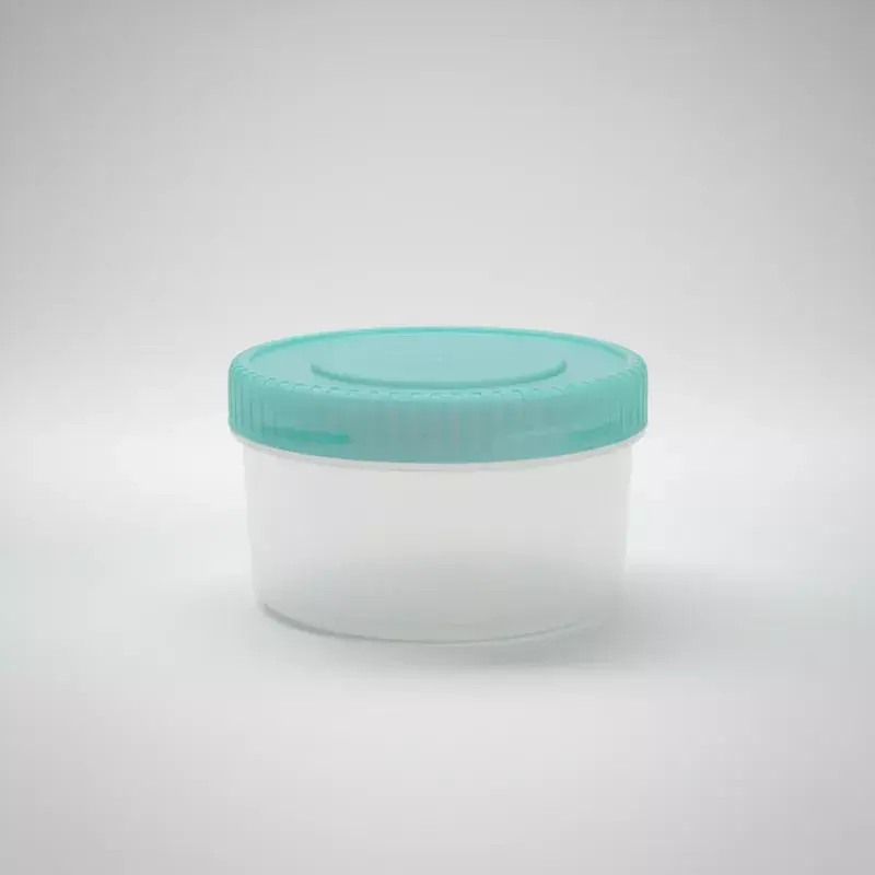 Set 4 Potes Plasticos Colores Tapa Rosca Alimentos Bebe-4