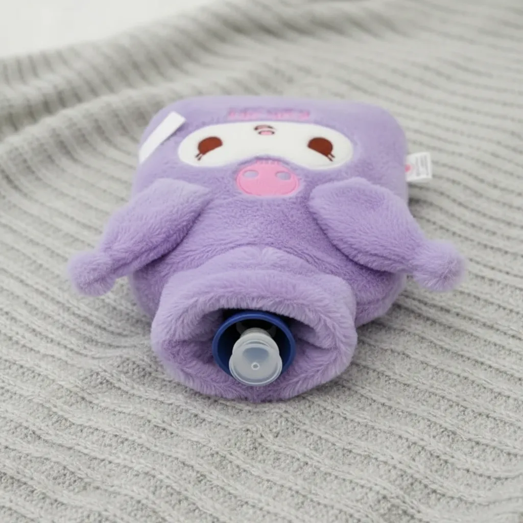 Guatero Electrico De Peluche Bolsa Termica Kawaii 1000ml-3