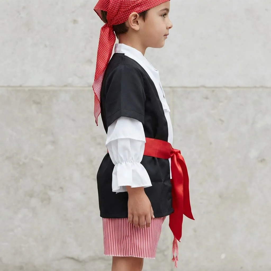 Disfraz De Pirata Con Accesorios-3