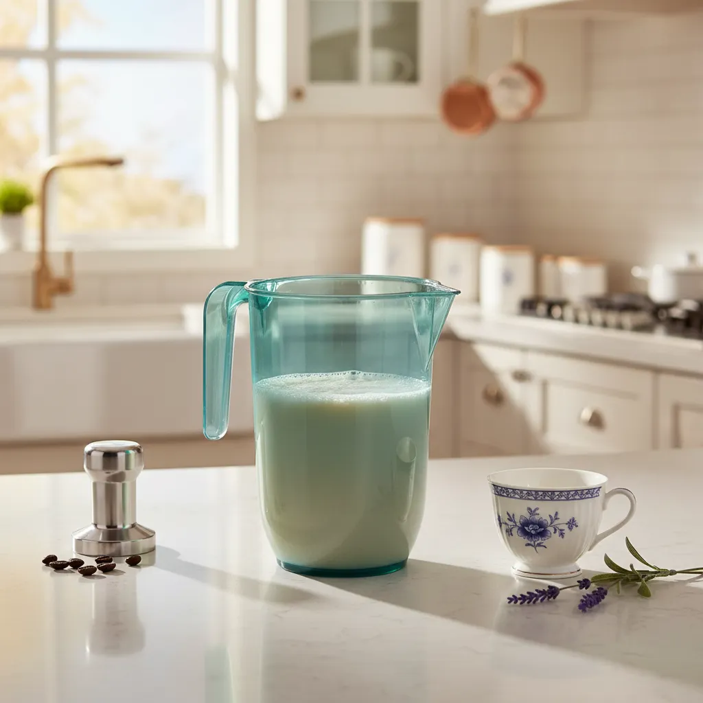 Jarra medidor de plastico con asa y pico  1500ml-0