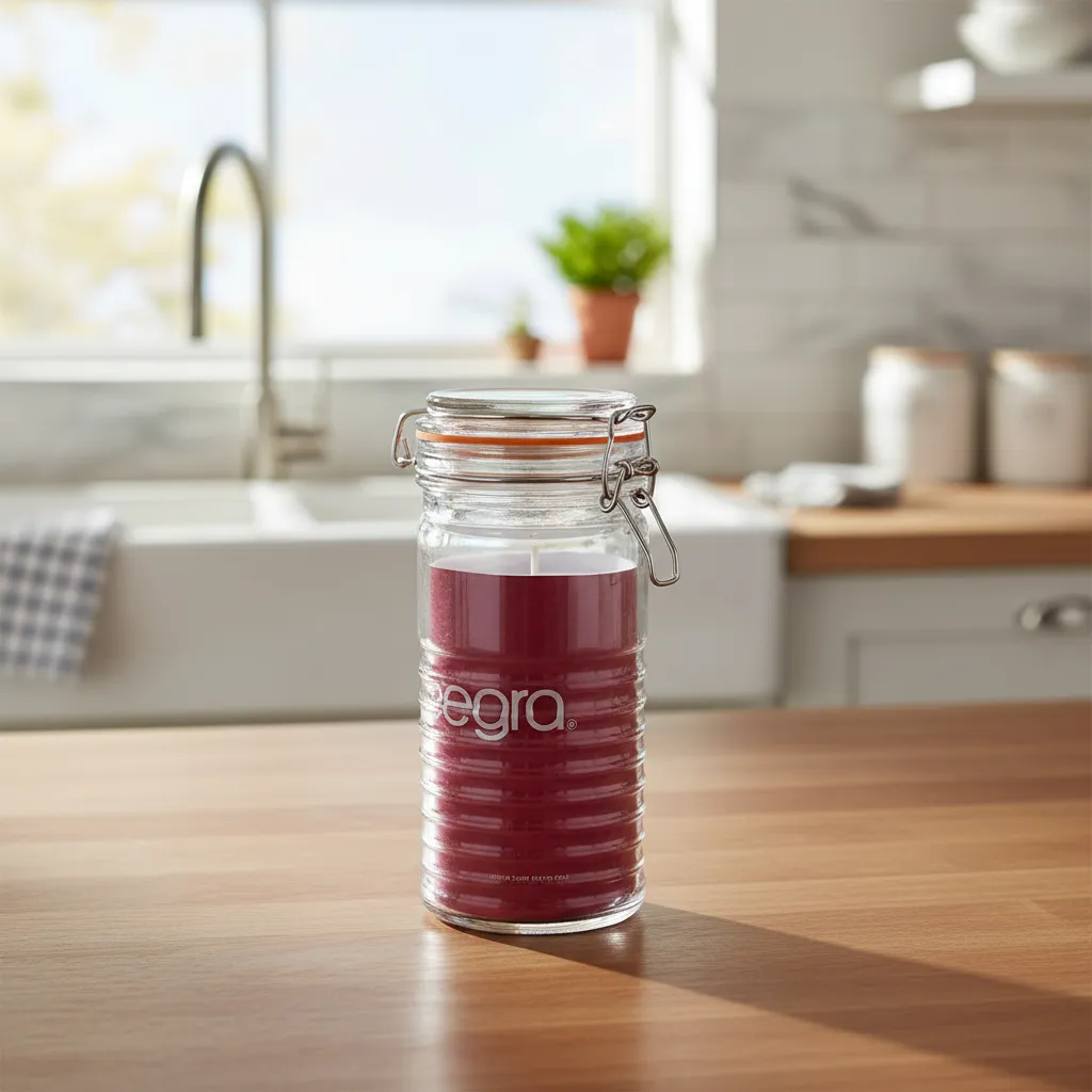 Frasco De Vidrio Hermetico 1400ml Con Tapa Multiuso-1
