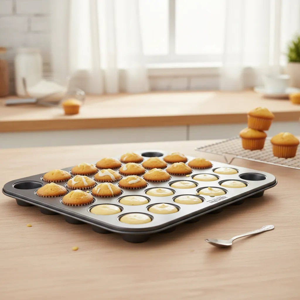 Molde Bandeja 35 Mini Quequitos Antiadherente 35x26 5cm-3