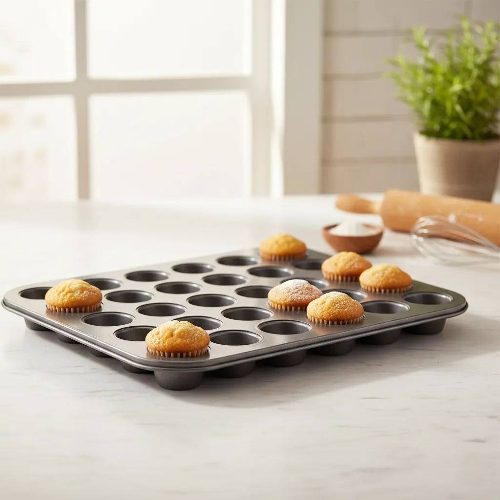 Molde Bandeja 35 Mini Quequitos Antiadherente 35x26 5cm-4