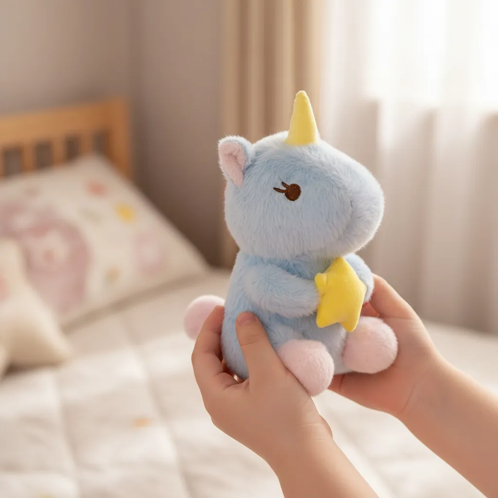 Peluche Unicornio Kawaii 22cm Con Estrella Suave-3