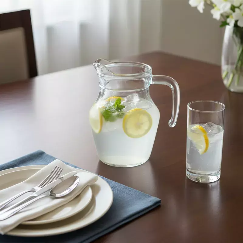 Jarro De Vidrio Para Jugo 0 5L-4