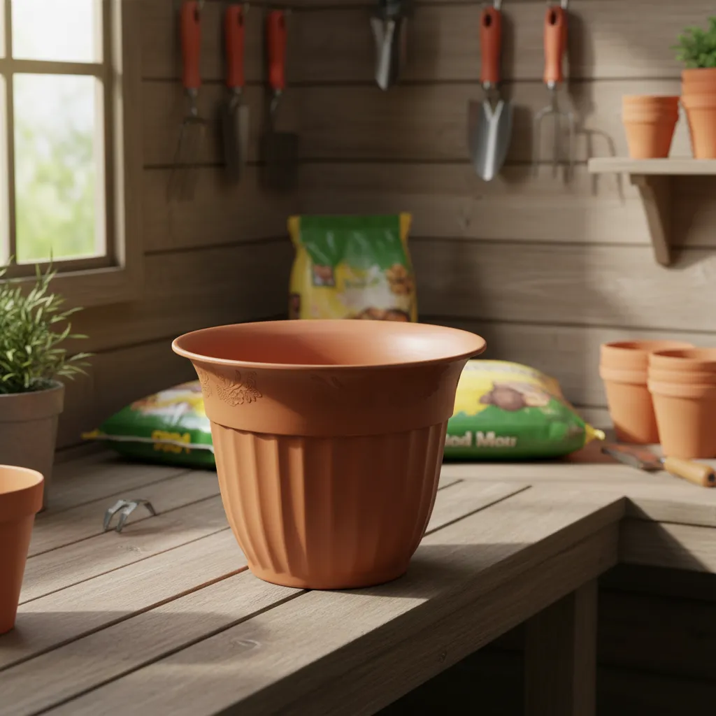 Macetero Plastico Redondo 15 5x10 5 Cm Para Plantas-3