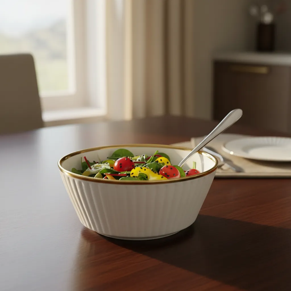 Plato Hondo Ceramica Multiuso Loza 8cmx20cm-2