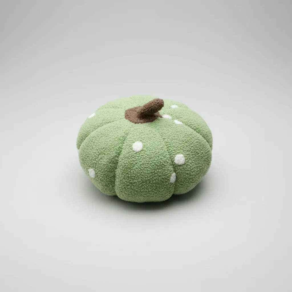 Cojin Decorativo Forma Calabaza 40x40cm Suave Y Colorido-0