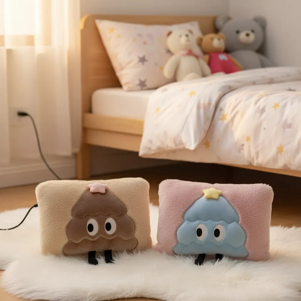 Guatero Electrico De Felpa Calientamanos Infantil kawaii-2