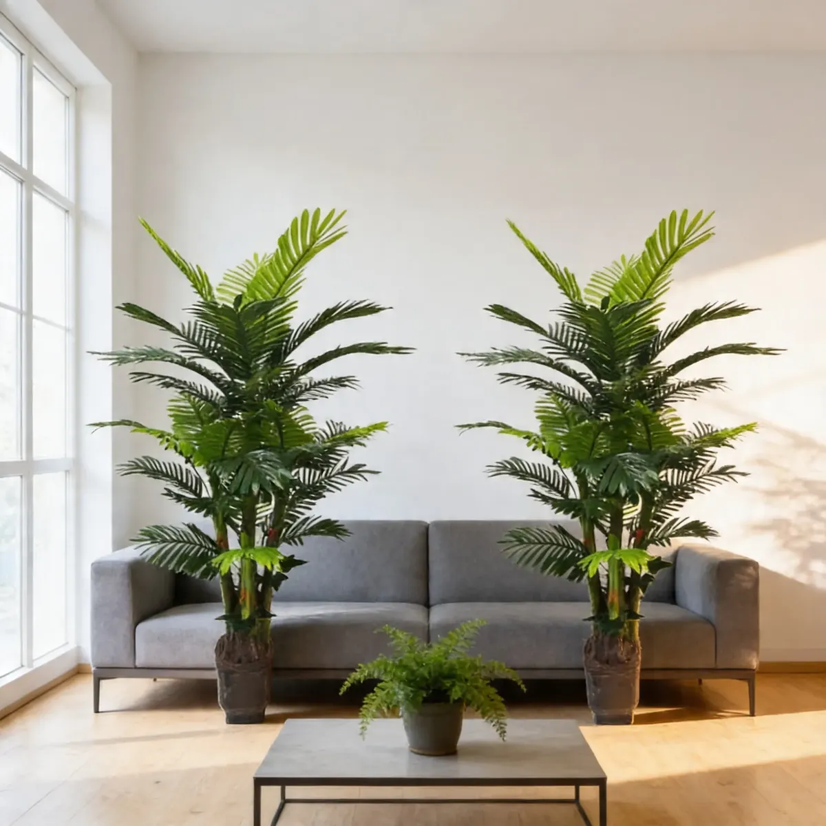 Planta Artificial Palmera Decorativa 1,50CM Para Hogar-3