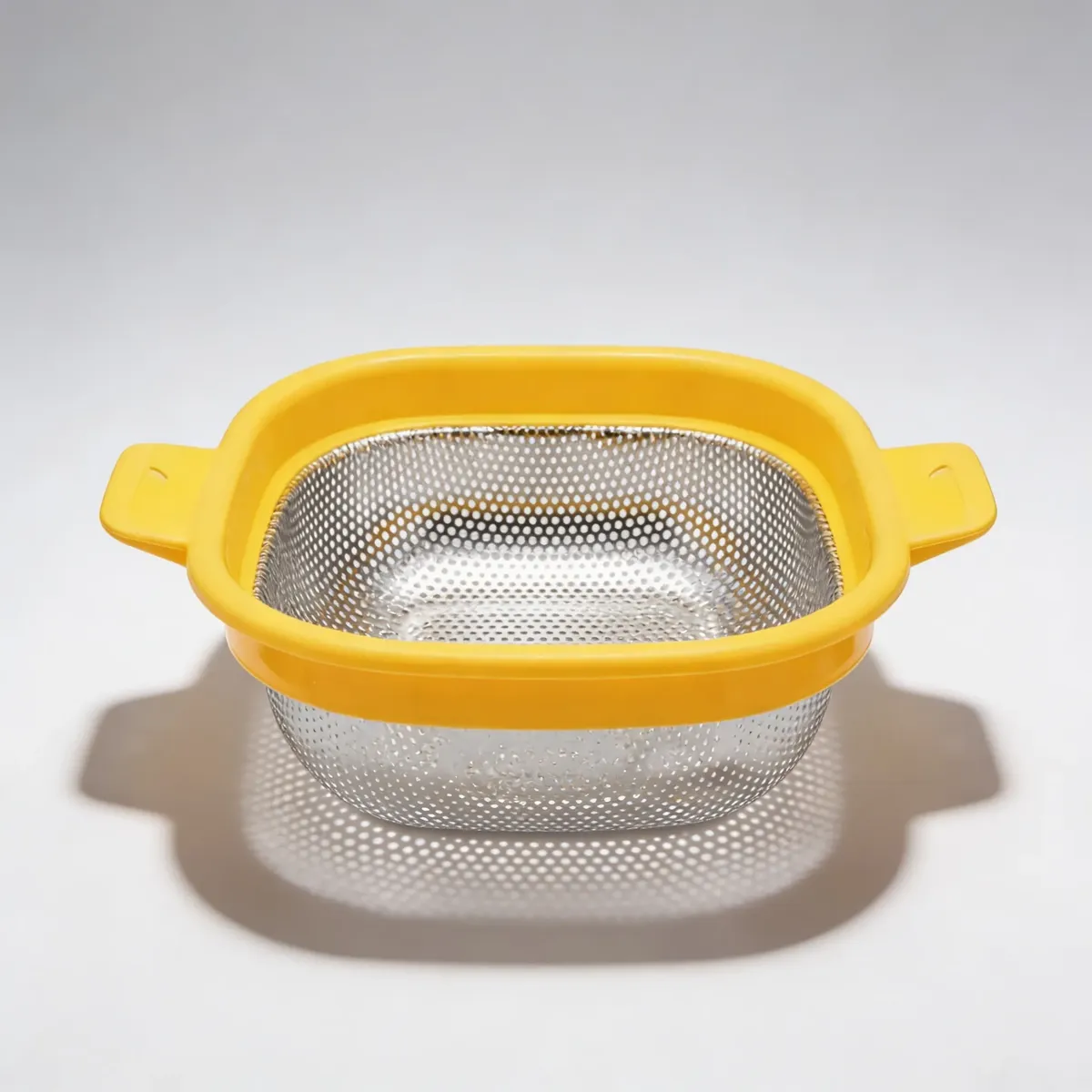 Colador Escurridor Cuadrado Acero Inoxidable 30x30cm-4