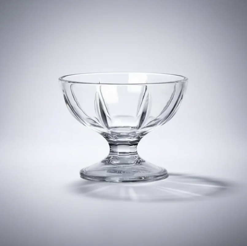 Set 6 Copa De Vidrio Para Helado Postre Dise o Cl sico-2