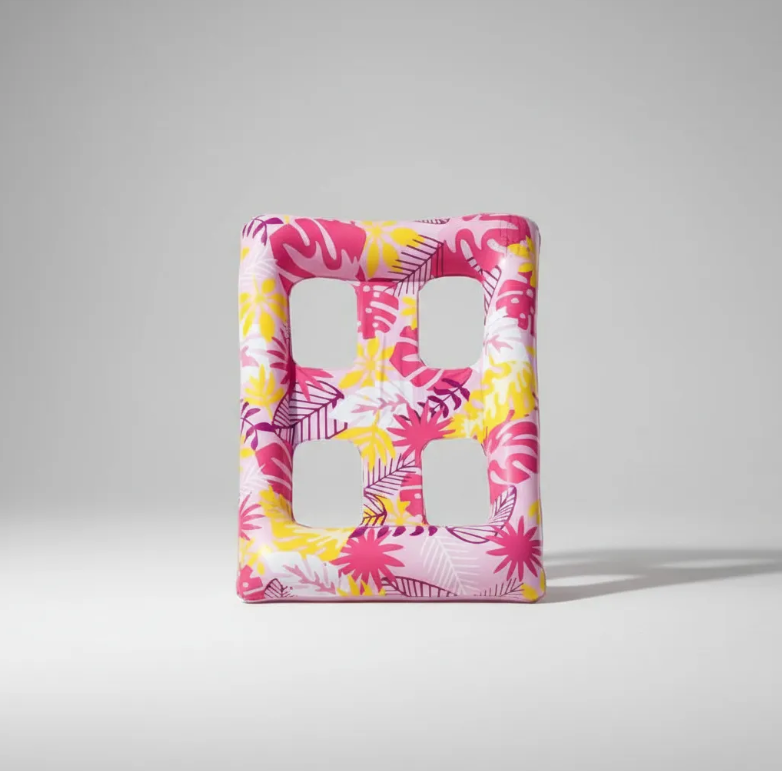 Flotador Tipo Colchoneta 120cmx85cm Dise o Hawaiano-2