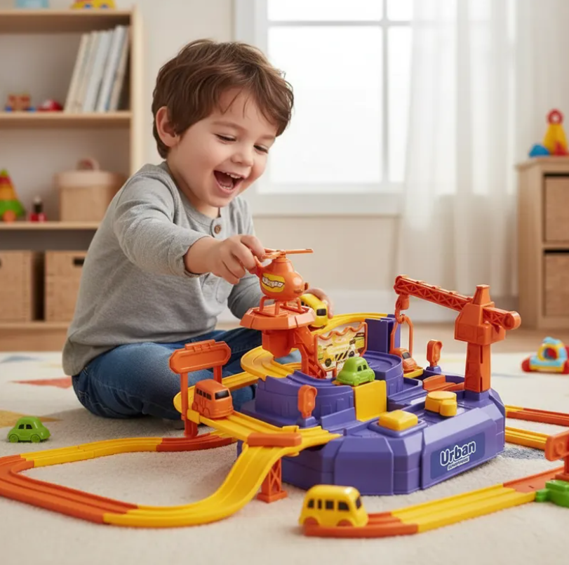 Pista De Autos Did ctica Urban Adventure Juego Puzzle Para Ni os-2