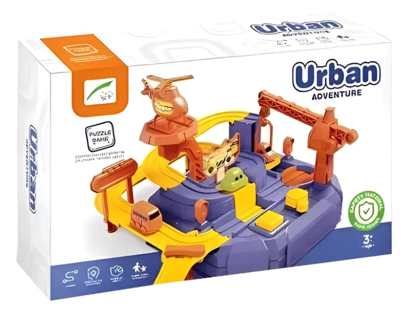 Pista De Autos Did ctica Urban Adventure Juego Puzzle Para Ni os-3