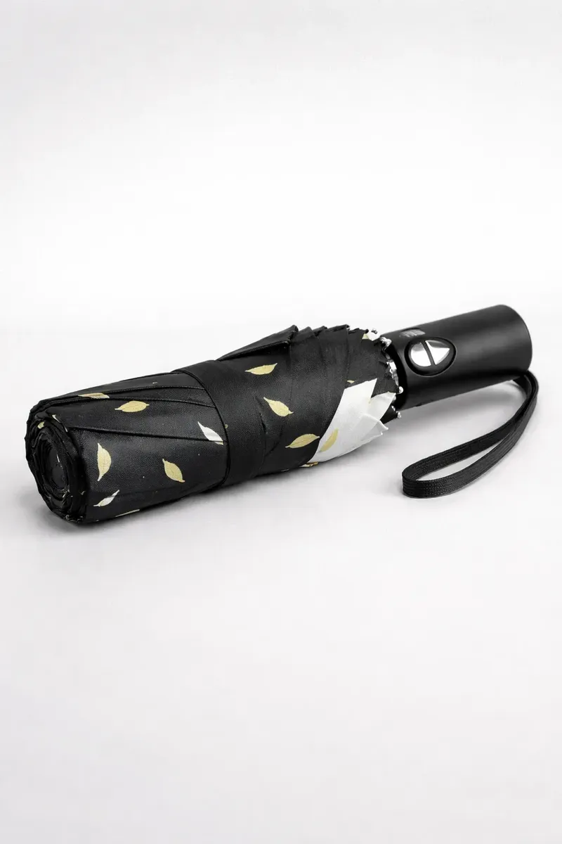 Paraguas Plegable Automatico 8 Varillas Estampado 55cm-3