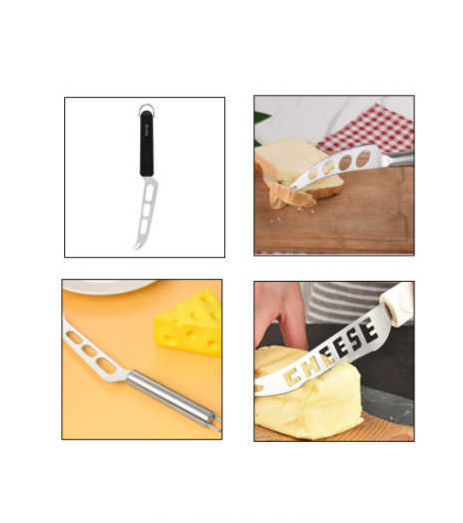 Cuchillo Para Queso Multifuncional con Lamina de Acero Inoxidable-2