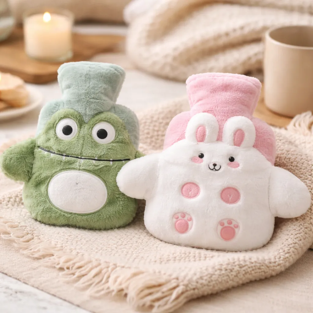 Guatero De Mano Bolsa De Agua Caliente Animalitos Felpa-2