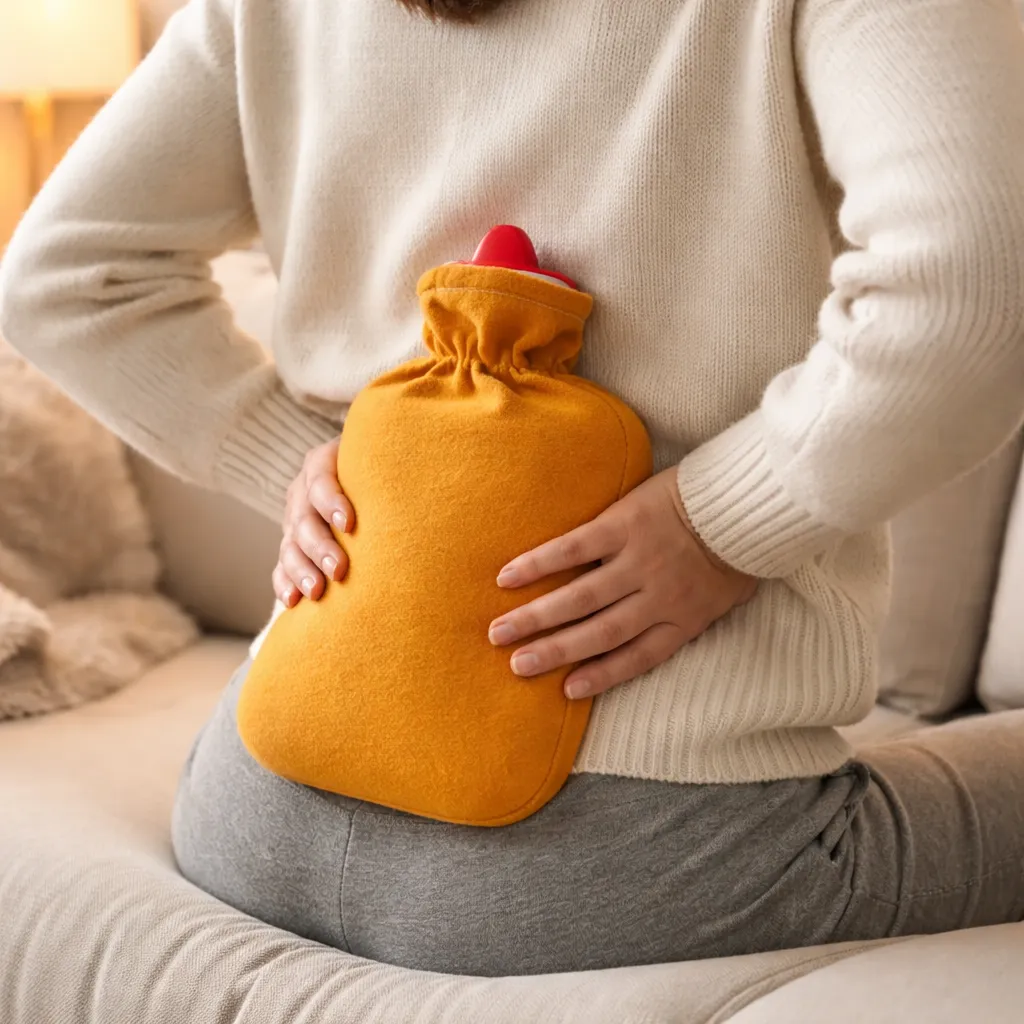 Set 2 Guatero De Goma Con Funda De Polar Calientamano 2000ml-0